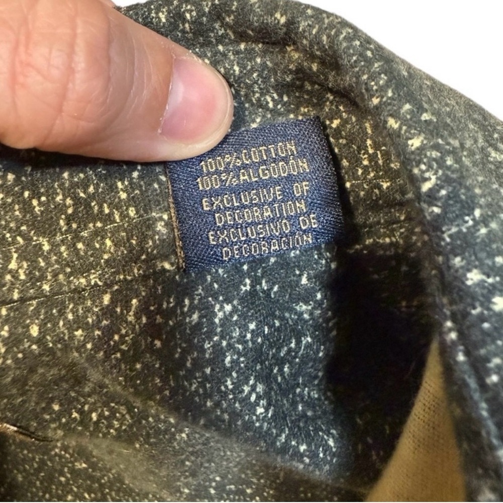NWT Men's Freedom Foundry Chamois Flannel Shirt Size Large Color Olive Heather - Picture 3 of 6